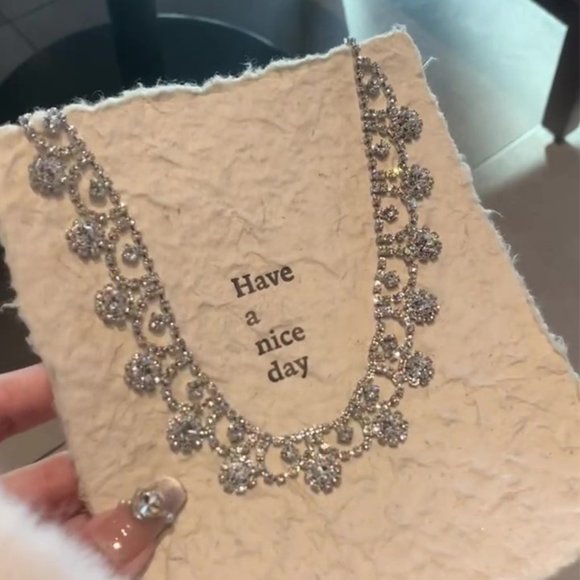 zircon necklace - Picture 1 of 8